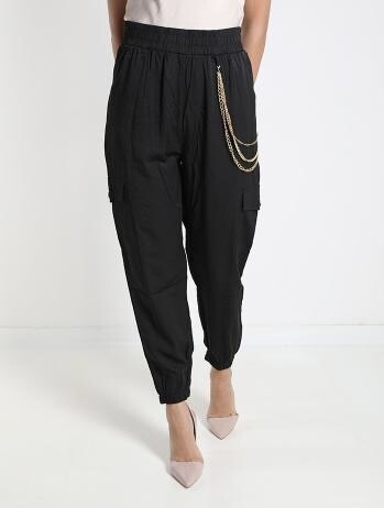 Chain detailed Trousers
