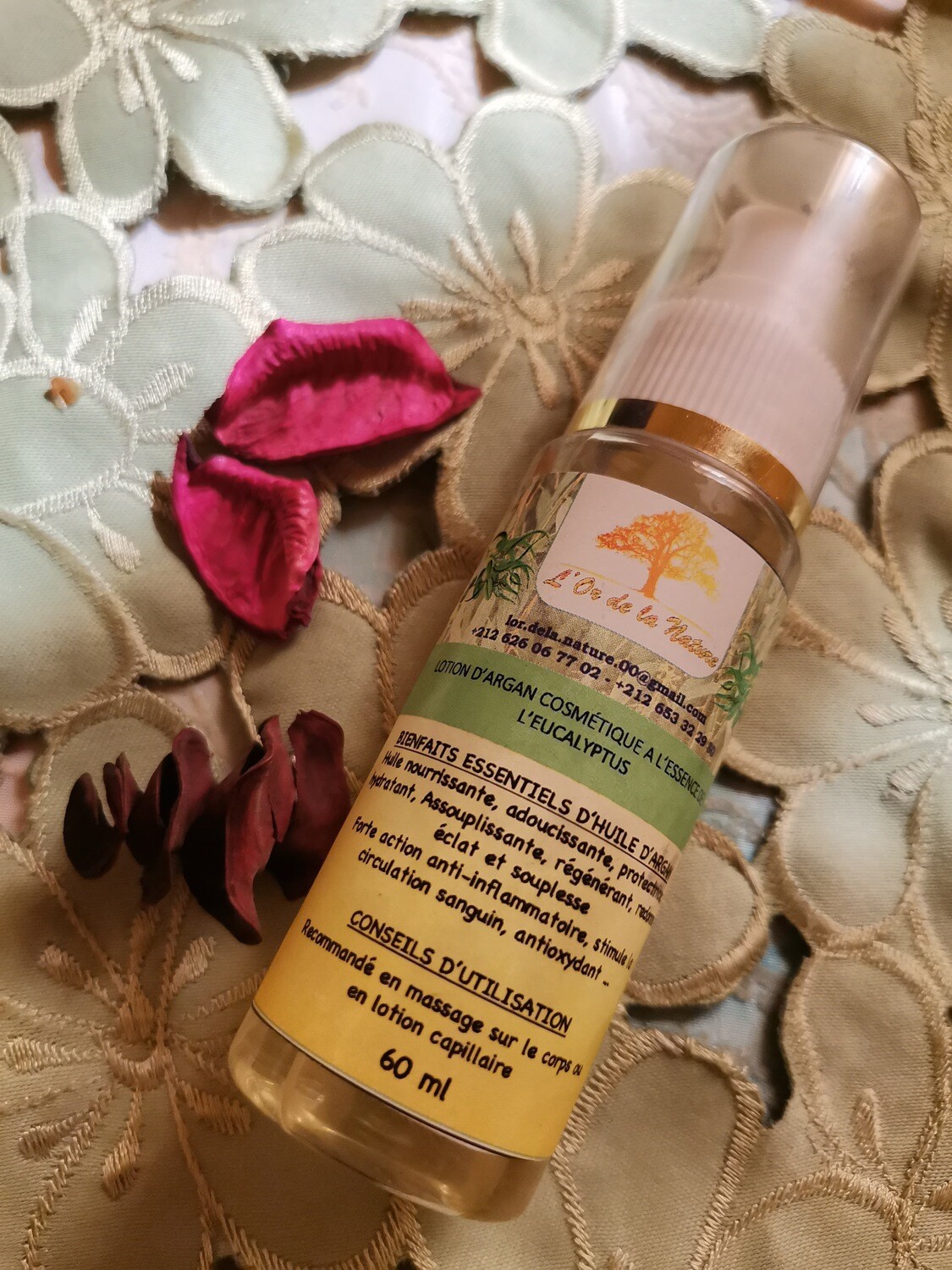 Argan oil with Eucalyptus