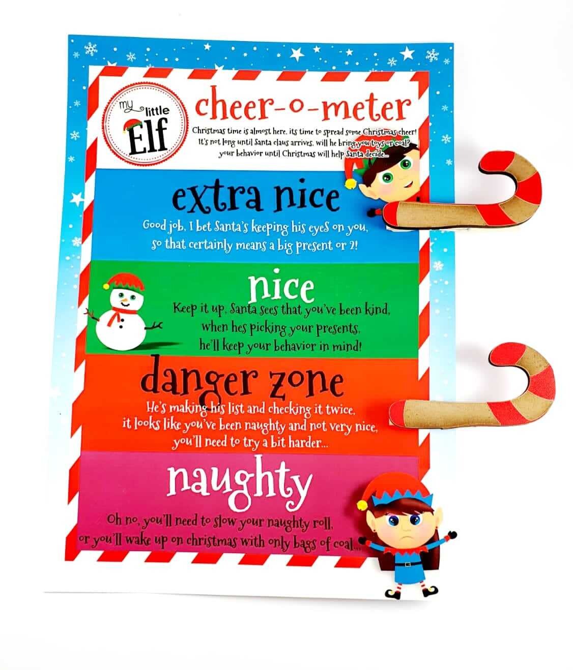 Elf Naughty Chart