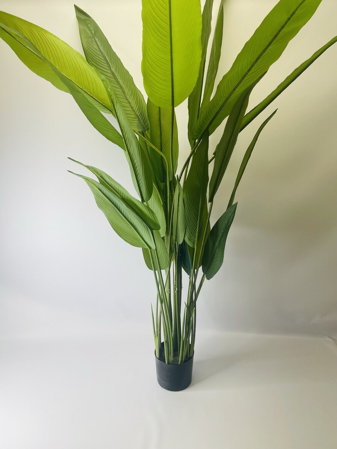 Artificial Orchid Leaf Pot Plant