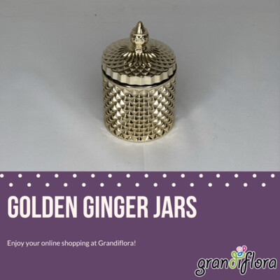 Golden Ginger Jars