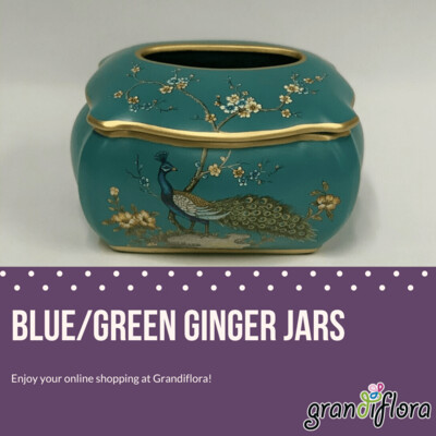 Blue / Green Ginger Jars