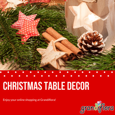Christmas Table Decor