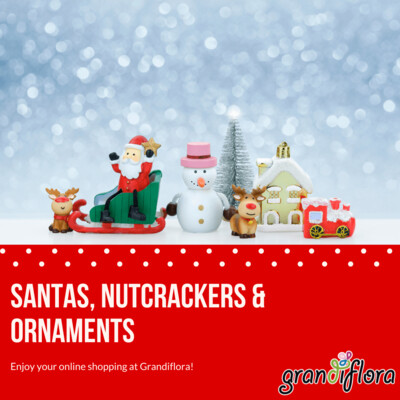 Santas, Nutcrackers & Ornaments