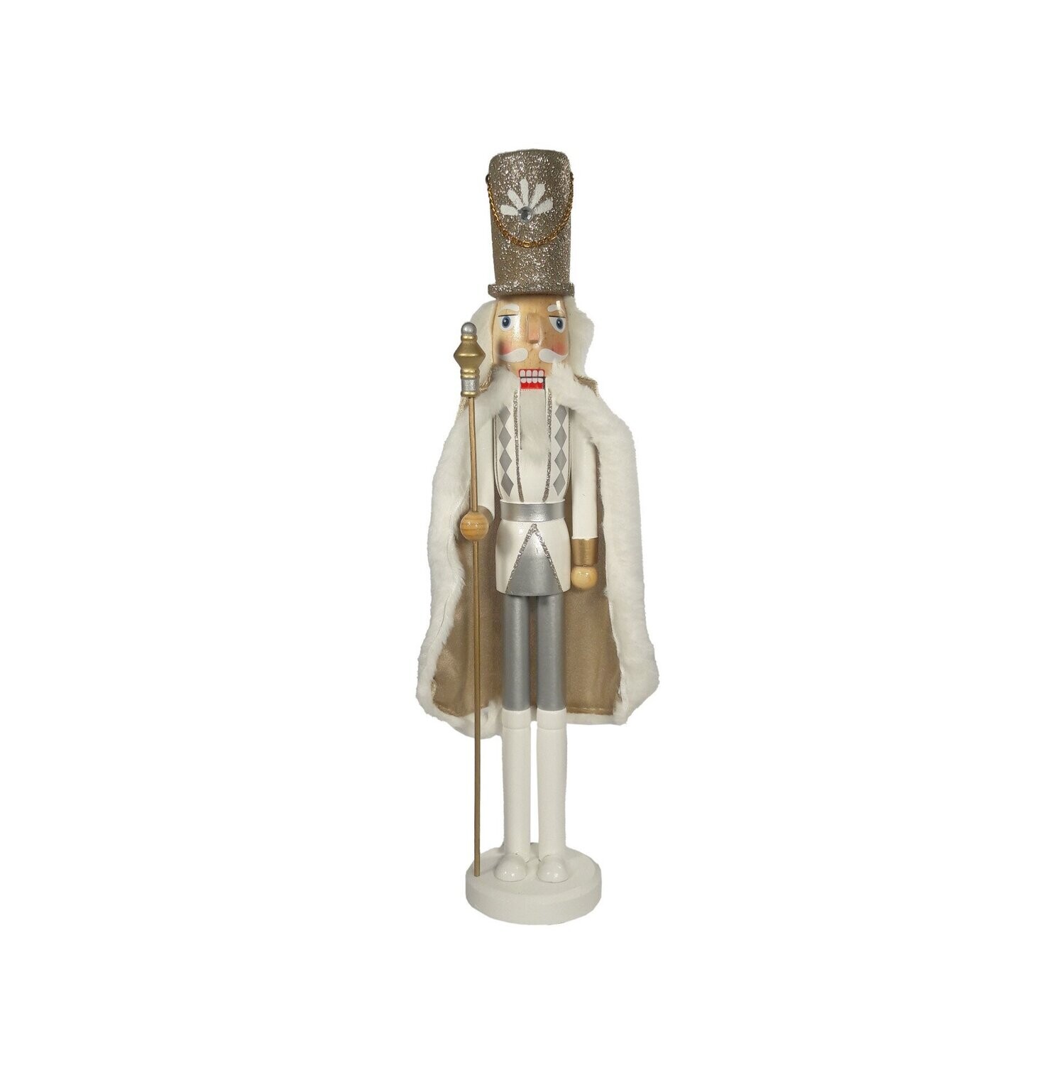 Nutcracker With Gold Glitter Hat 50cm