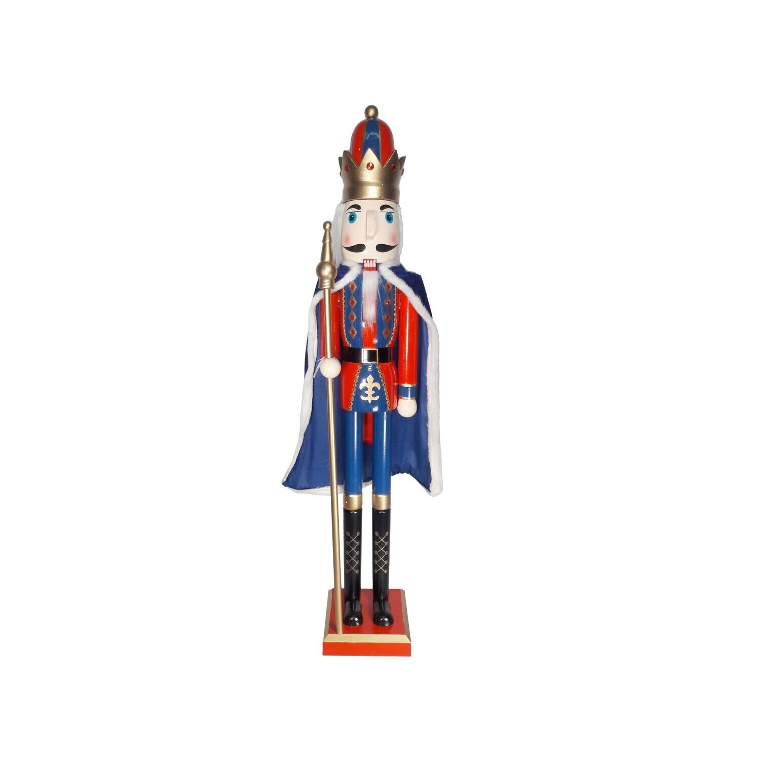 Nutcracker With Blue Coat 22x20x121cm