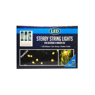 Light Outdoor Steady Led 12m Warm White/120/G