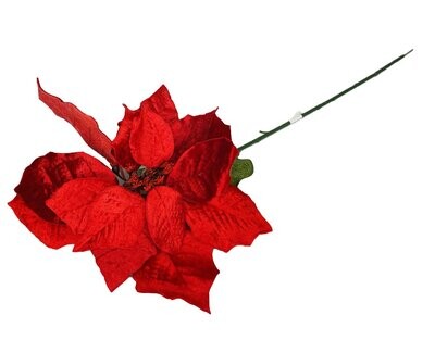 Poinsettia 76cm Red