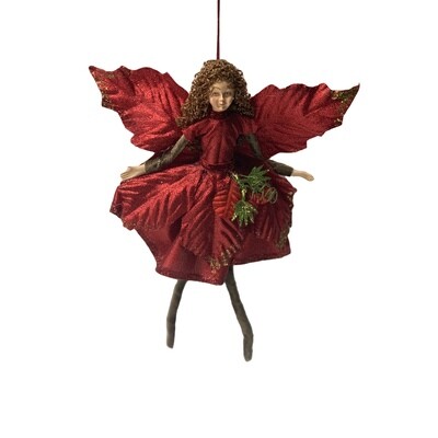 Fairy With Red Dress 32cm