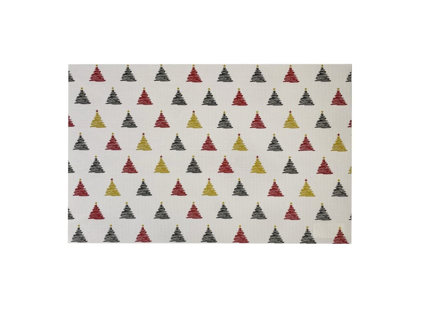 Green,Red & Gold Tree Placemat - Each