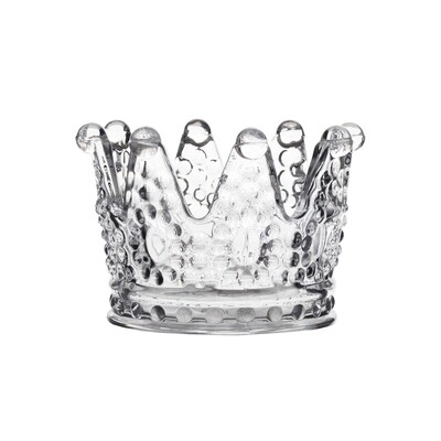 Crown Candle Holder 8x9cm