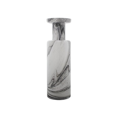 Glass Marble Vase 43cm