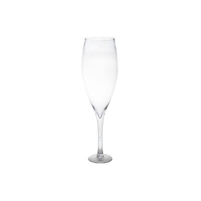 Clear Wine Glass Medium 19x80cm