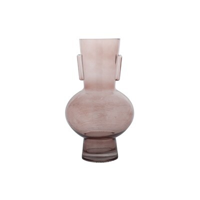 Glass Vase - Soft Terra - 18.5x32.5cm