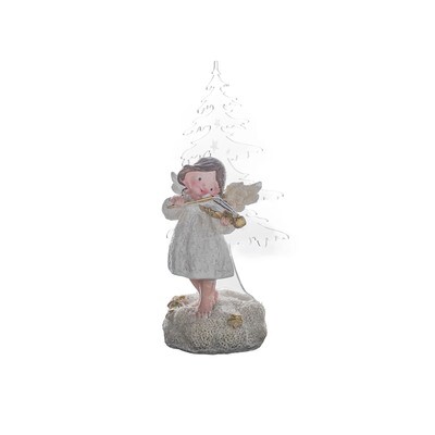 Angel With Violin 8.5x7.5x17cm