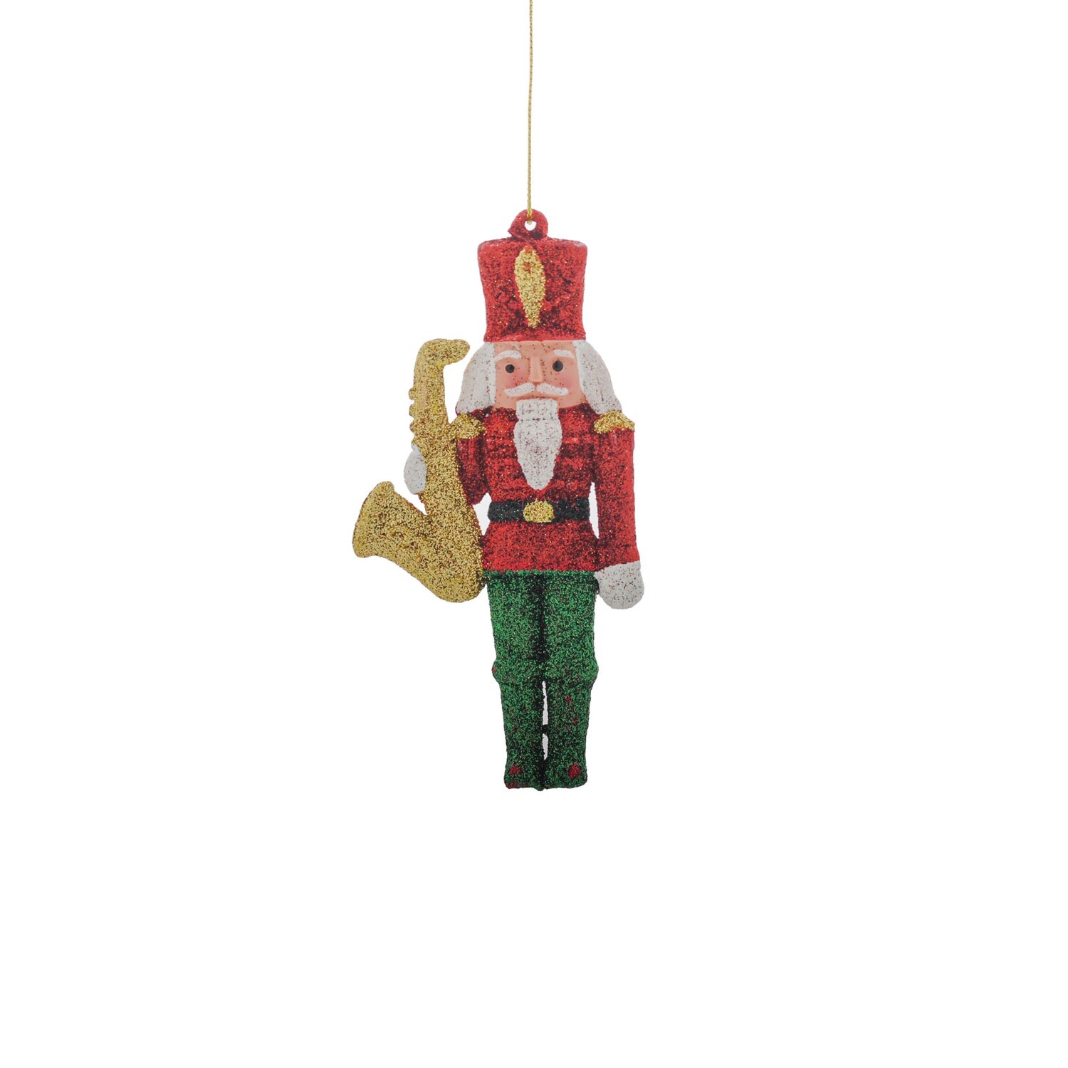 NUTCRACKER PLASTIC WITH SAXOPHONE 6.5X1.7X12.8CM