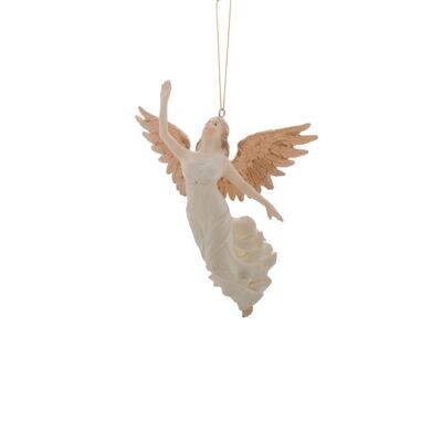 Angel With Hands Up Hanging Ornament 7.5x11x15cm