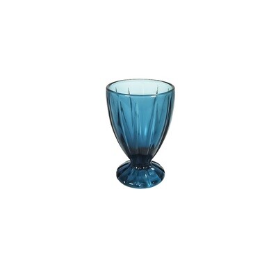JENNA CLIFFORD - Water Goblet Blue Set of 4 in a Gift Box
