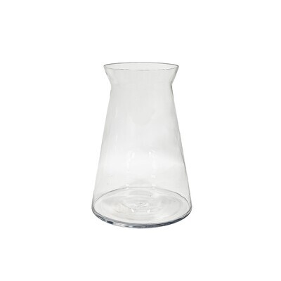Glass fancy flair vase 36cm
