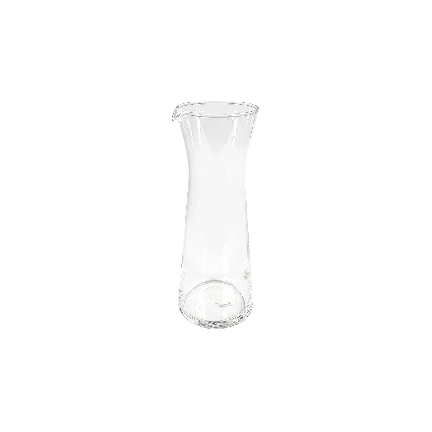 Glass pitcher vase 22cm