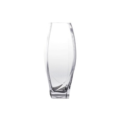 Glass diamond vase