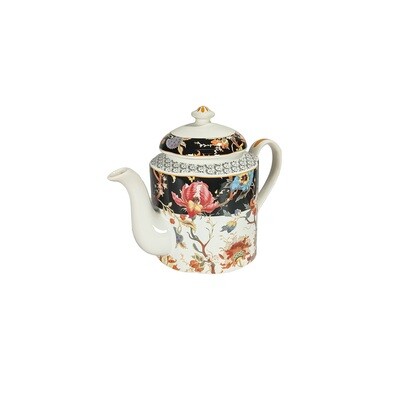 JENNA CLIFFORD - Midnight Bloom Tea Pot
