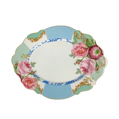 JENNA CLIFFORD - Italian Rose Oval Platter