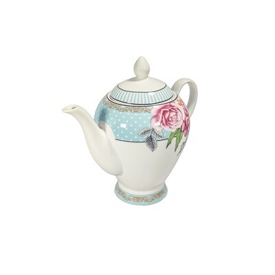 JENNA CLIFFORD - Wavy Rose Teapot