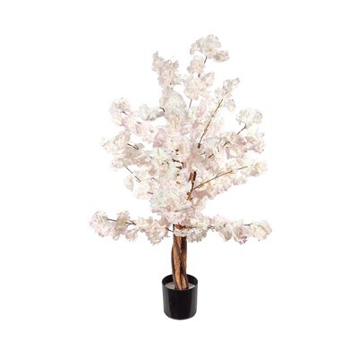 Artificial Cherry Blossom Tree 1.1m Light Pink