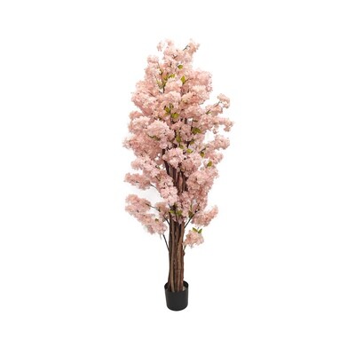 Artificial Cherry Blossom Tree 1.8m Light Pink Tree