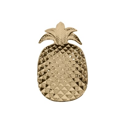 Pineapple Flat Gold 2.5x16x32cm
