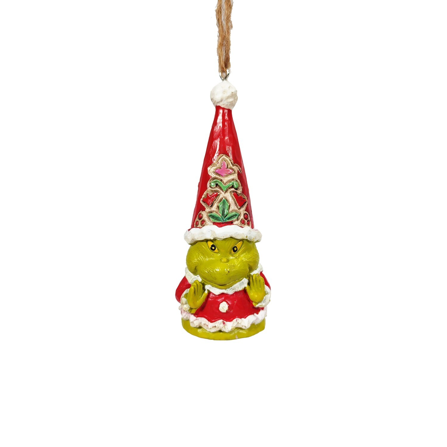 Ceramic Grinch Gnomes with Hands In the air 10CM