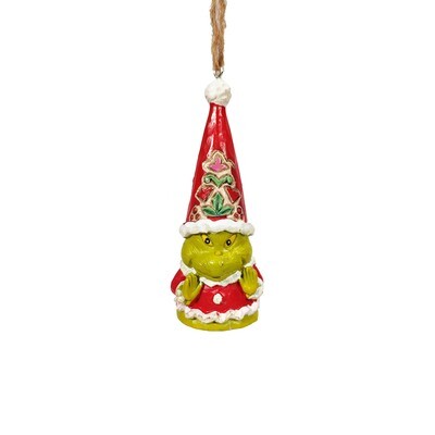 Ceramic Grinch Gnomes with Hands In the air 10CM