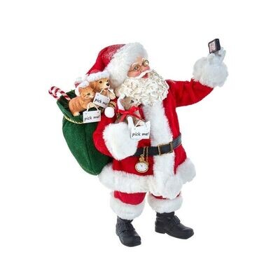 Fabriche Santa Taking A Selfie