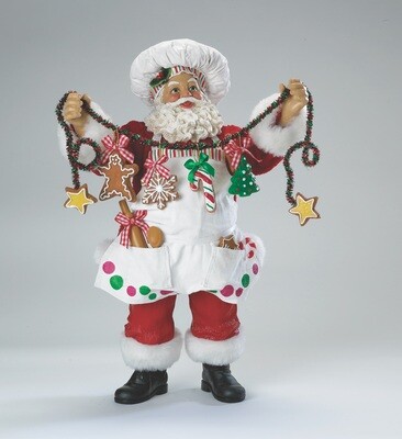 A Christmas Chef Santa 30.48cm