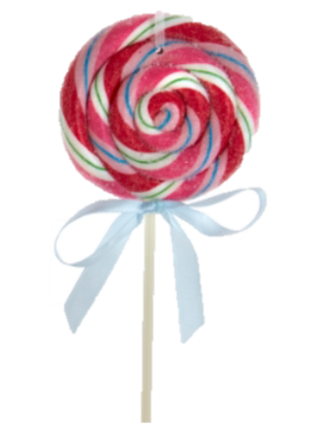 Claydough Lollipop - Pink 17.4cm