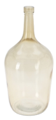 Vase bottle recycled glass - 2L -Taupe