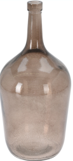 Vase bottle recycled glass - 2L -Sable