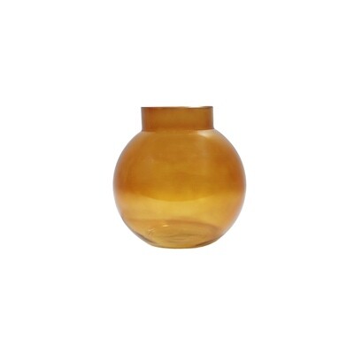 Vase Round Brown - 19cm