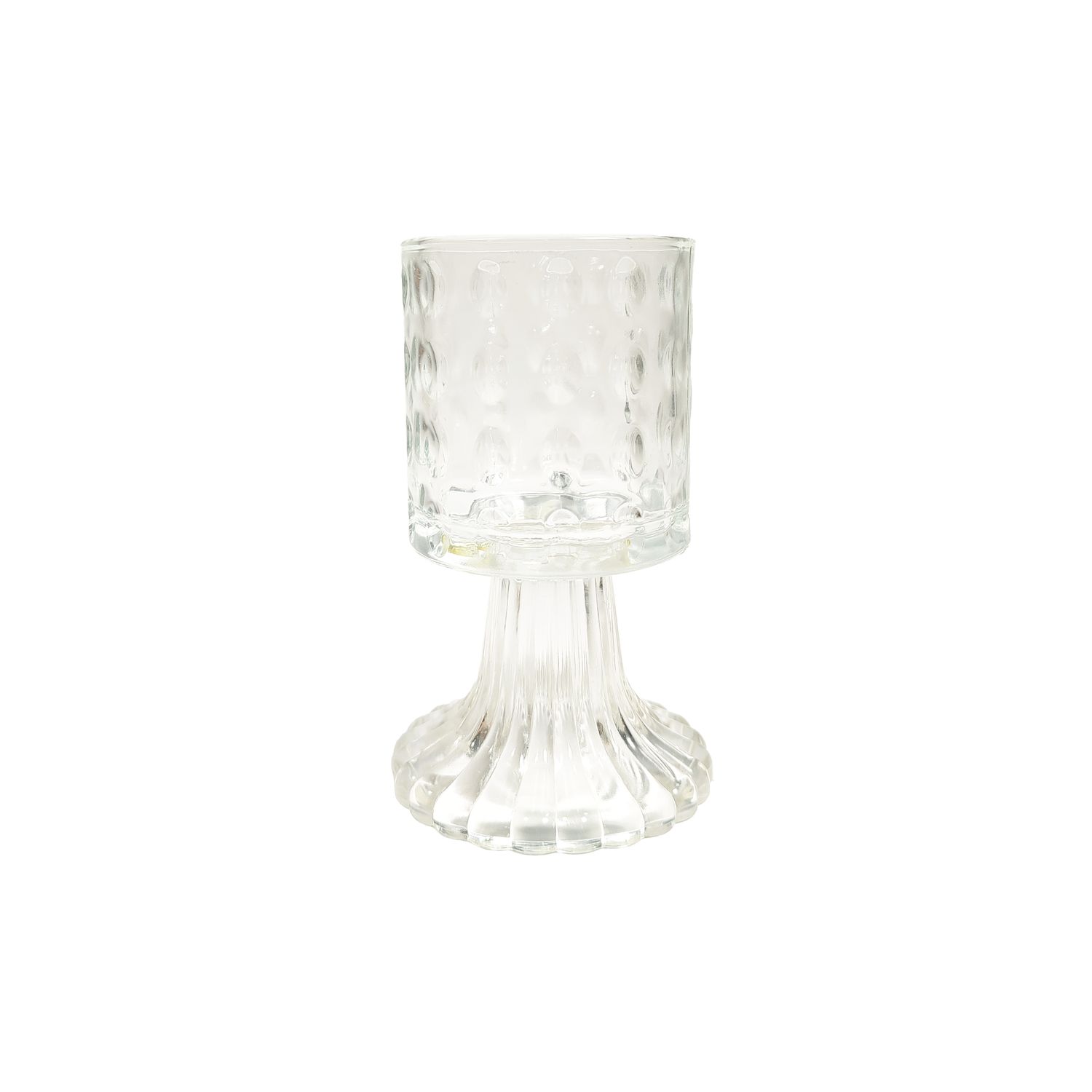 Glass Cup Faro with dots