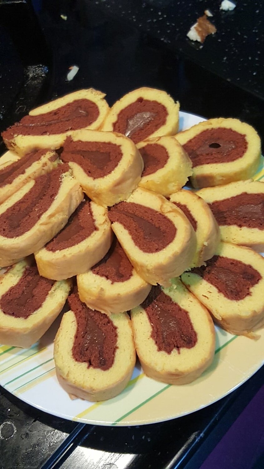 Nutella Horseshoe Cake *Tapak Kuda*