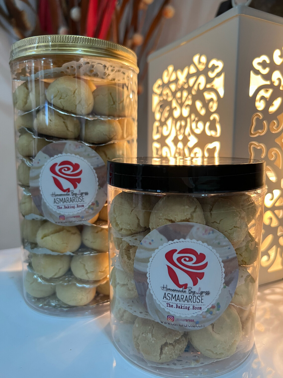 Almond Suji Biscuits *Biskut Suji Badam*