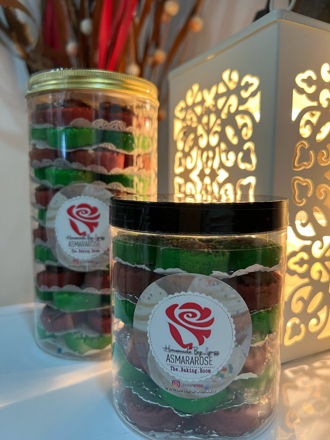 Mixed Ondeh-Ondeh &amp; Red Velvet Nutella Tarts