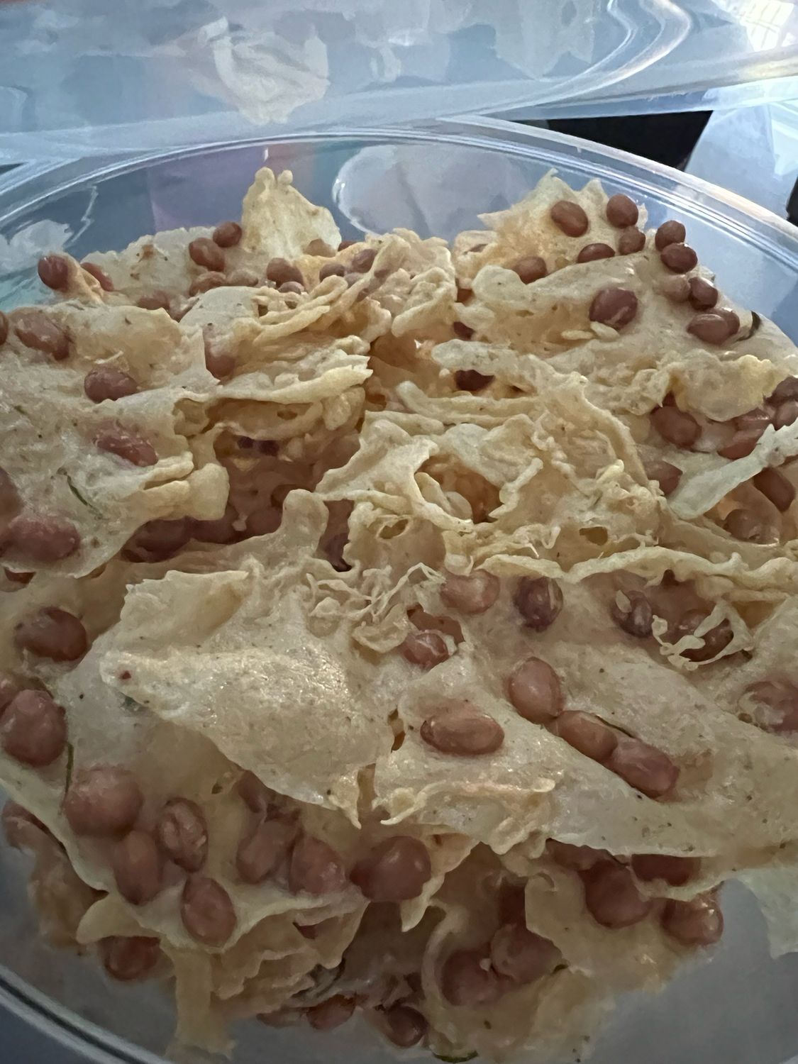 Rempeyek Kacang / Rempeyek Tumpi (Crispy Peanut / Green Bean Crackers)