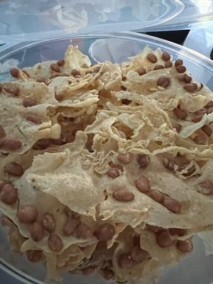 Rempeyek Kacang / Rempeyek Tumpi (Crispy Peanut / Green Bean Crackers)