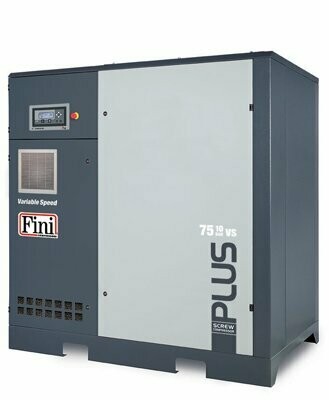PLUS 56-08 VS Skruvkompressor Varvtalstyrd 55kW 9.300/3.700 l/min