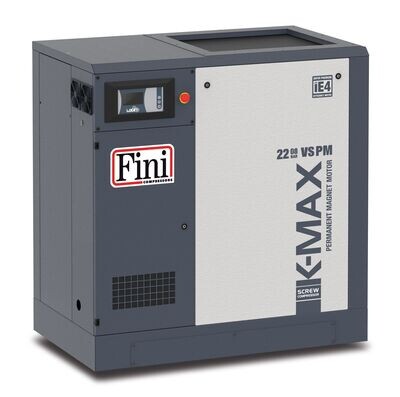 K-MAX 22-08 VS Skruvkompressor Varvtalsstyrd 22kW 3.800/570 l/min