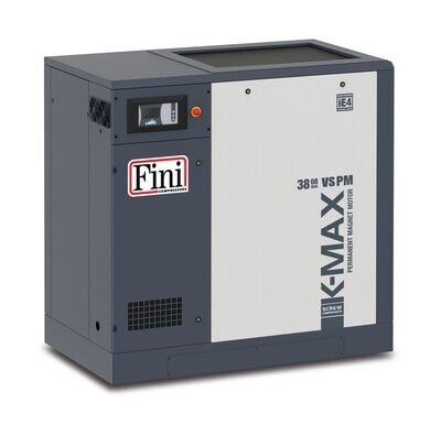 K-MAX 31-08 VS Skruvkompressor Varvtalsstyrd 30kW 845-5.500 l/min