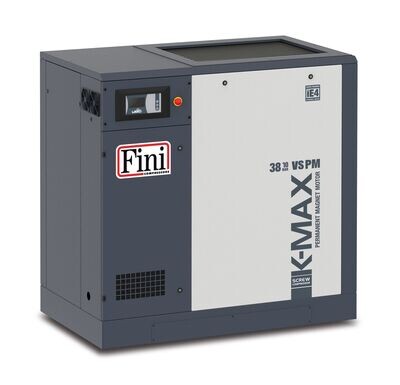 K-MAX 38-10 VS Skruvkompressor Varvtalsstyrd 38kW 5.500/850 l/min