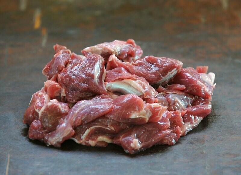 Fresh Diced Ogufe Meat